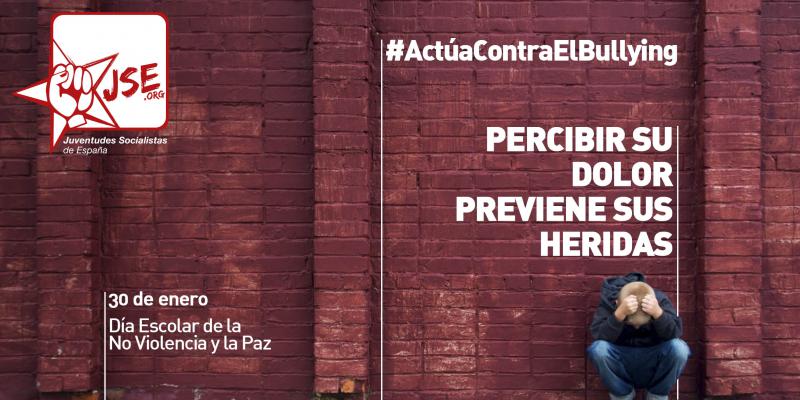 JSE lanza la campaña "Percibir su dolor previene sus heridas. Actúa contra el bullying"