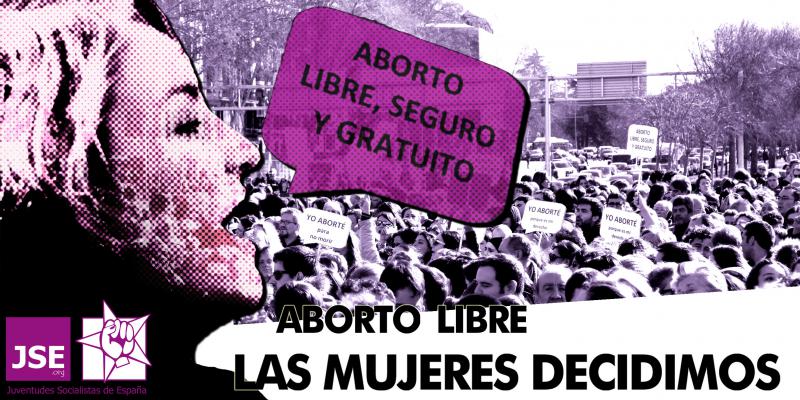 JSE: "Esta modificación de la Ley del Aborto sólo desprotege a las mujeres jóvenes más vulnerables"