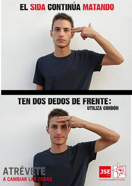Campaña Día Mundial del SIDA 2008