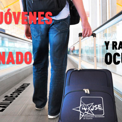JSE: "Rajoy se ríe de los y las jóvenes que se ven forzados a exiliarse por su inacción"