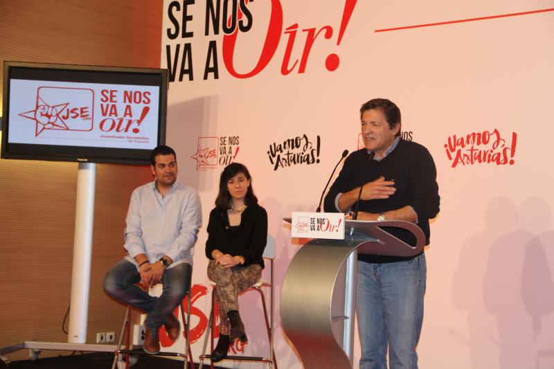 Juventudes Socialistas de España inaugura el Foro Municipal y Autonómico en Candás, Asturias