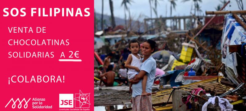 CAMPAÑA SOS FILIPINAS CON ALIANZA POR LA SOLIDARIDAD