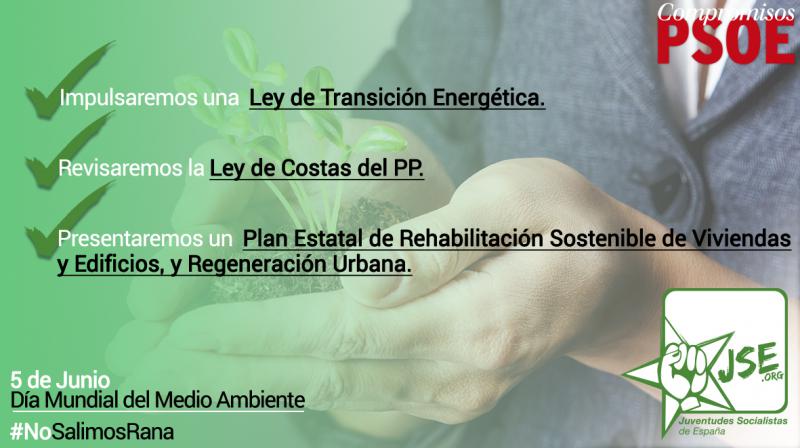 Férreo Compromiso del PSOE con el Medio Ambiente