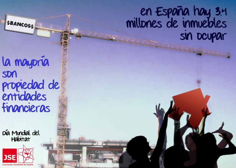 Campaña #ViviendaComoDerecho por el día Mundial del Hábitat