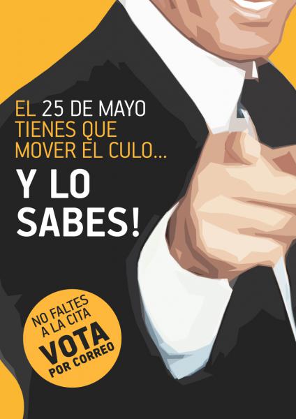 CAMPAÑA ELECCIONES EUROPEAS – VOTO POR CORREO