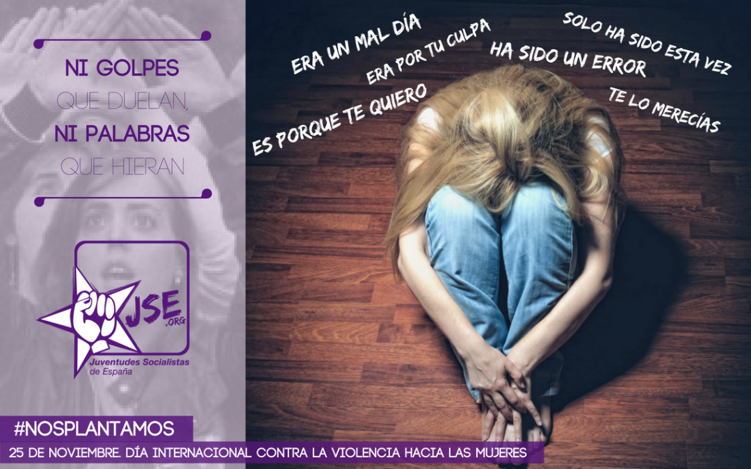 Juventudes Socialistas de España reitera su compromiso por la igualdad y se suma a los actos del Día Contra la Violencia de Género