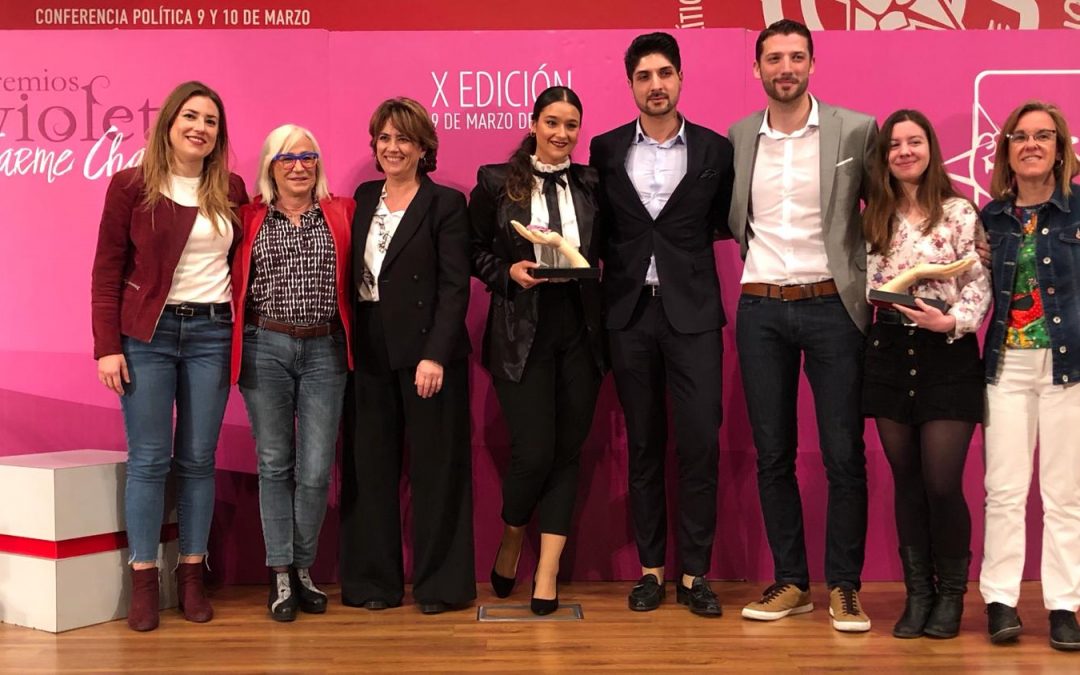 Juventudes Socialistas de España celebró la décima edición de los Premios Violeta-Carme Chacón.
