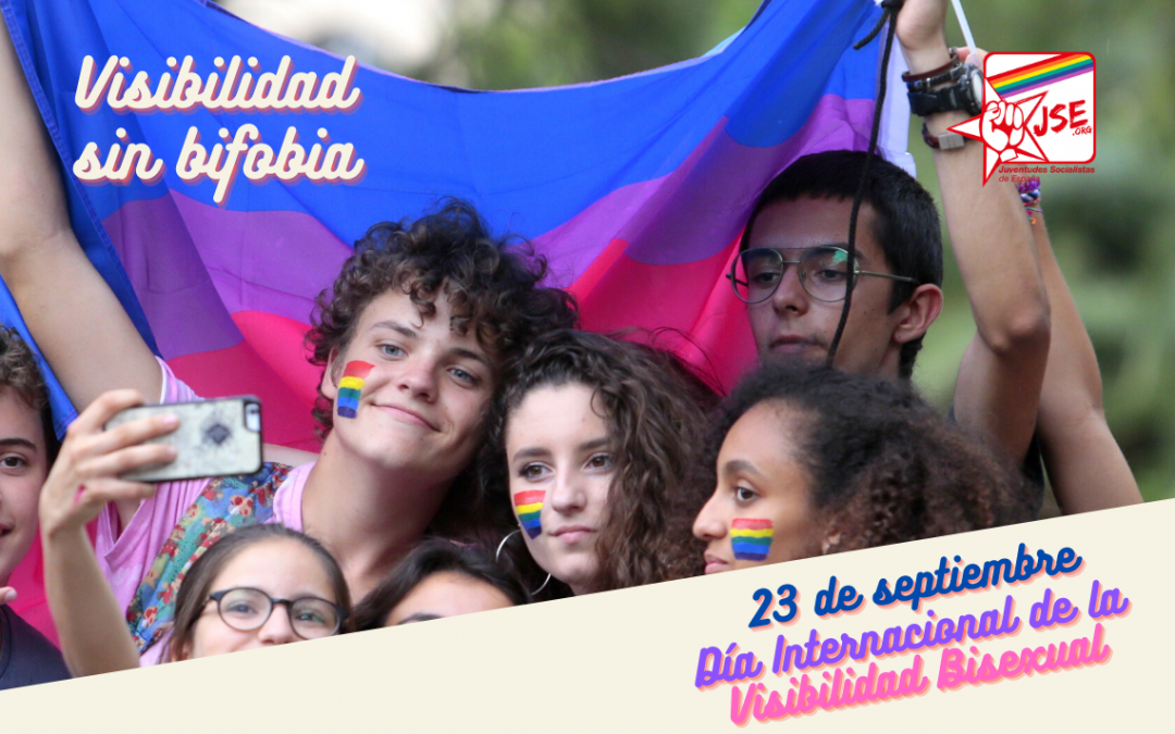 JSE reivindica la visibilidad de las personas bisexuales y su reconocimiento legal y diario en la sociedad.