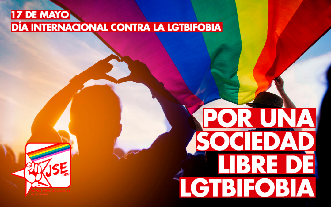 Juventudes Socialistas reivindica la importancia de la Ley Zerolo en el Día Internacional contra la LGTBIfobia.