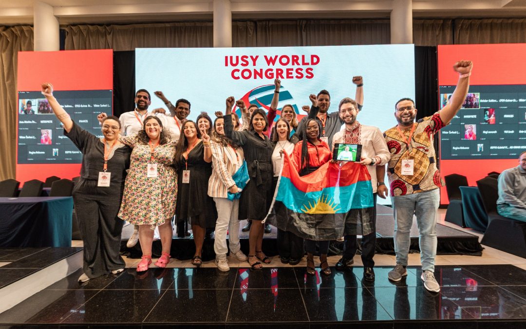 Víctor Camino elegido vicepresidente de la Unión Internacional de Juventudes Socialistas (IUSY) durante el pasado fin de semana en Panamá.